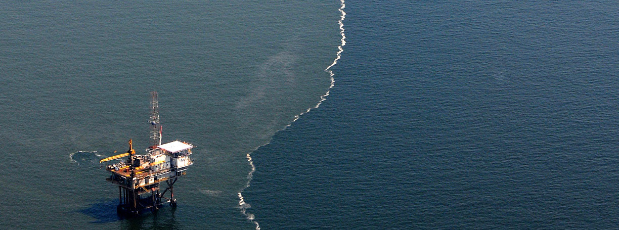 Oil spill image